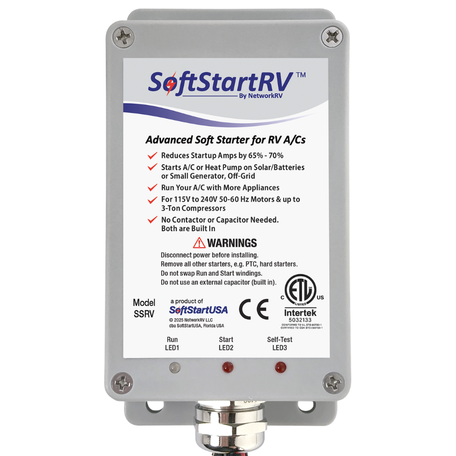 SoftStartRV™ – RV A/C Soft Start Controller For Air Conditioners And Heat Pump Units