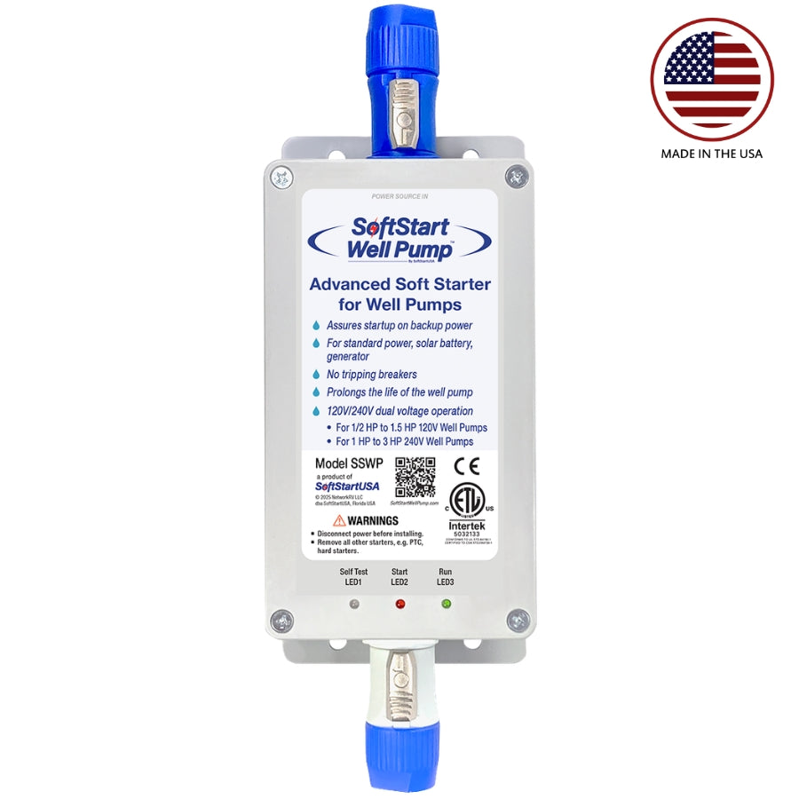 SoftStart Well Pump™ – 120V and 240V Water Well Pump Soft Start