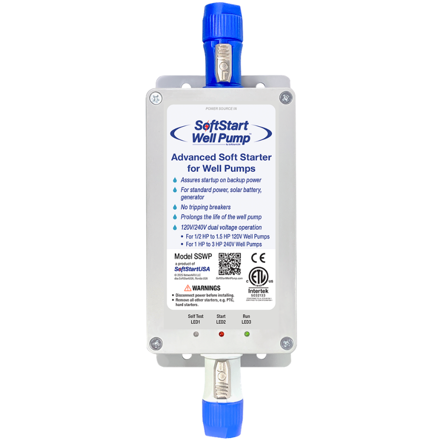 SoftStart Well Pump™ – 120V and 240V Water Well Pump Soft Start