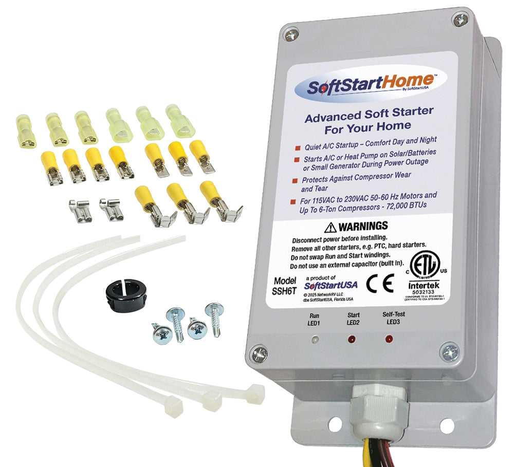 SoftStartHome™ 6-Ton – Soft Start For Air Conditioner And Heat Pump Units