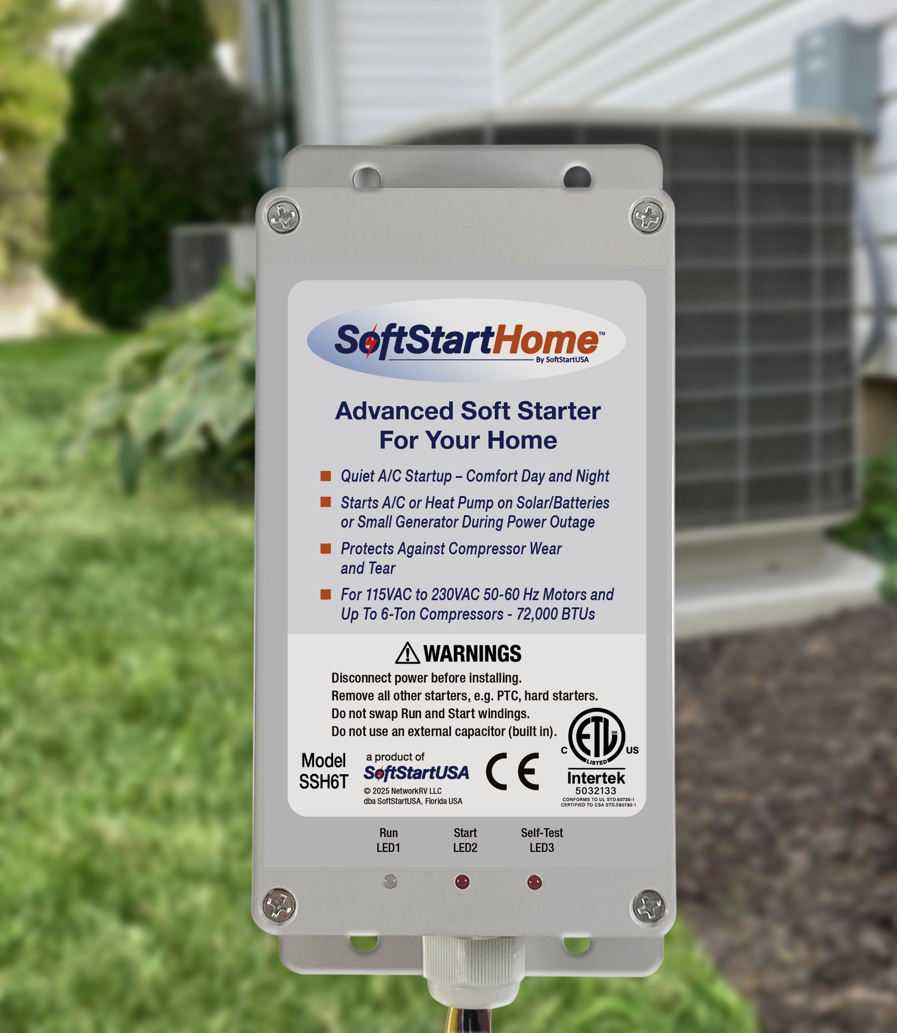 SoftStartHome™ 6-Ton – Soft Start For Air Conditioner And Heat Pump Units