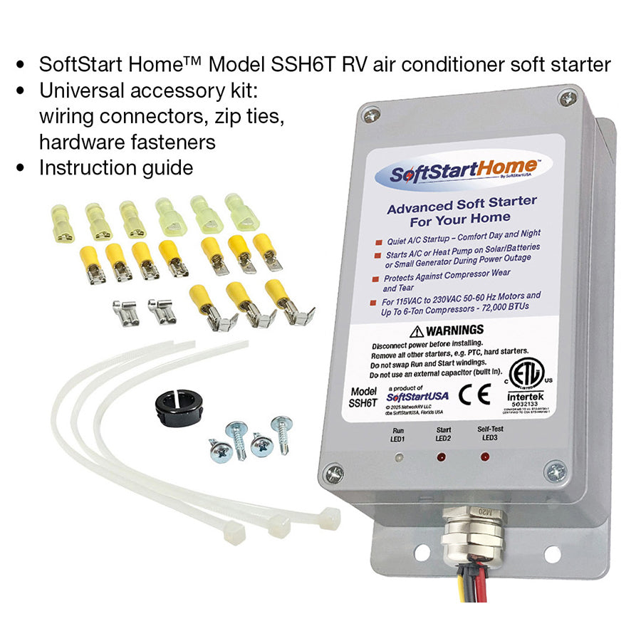 SoftStartHome™ 6-Ton – Soft Start For Air Conditioner And Heat Pump Units
