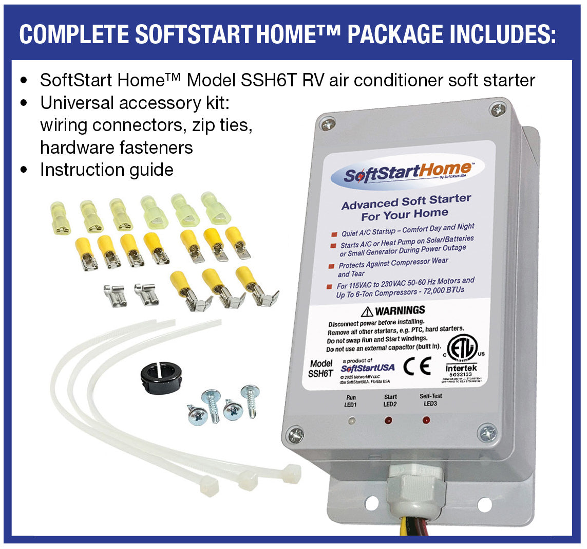 SoftStartHome™ 6-Ton – Soft Start For Air Conditioner And Heat Pump Units